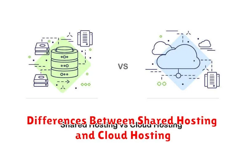 Differences Between Shared Hosting and Cloud Hosting